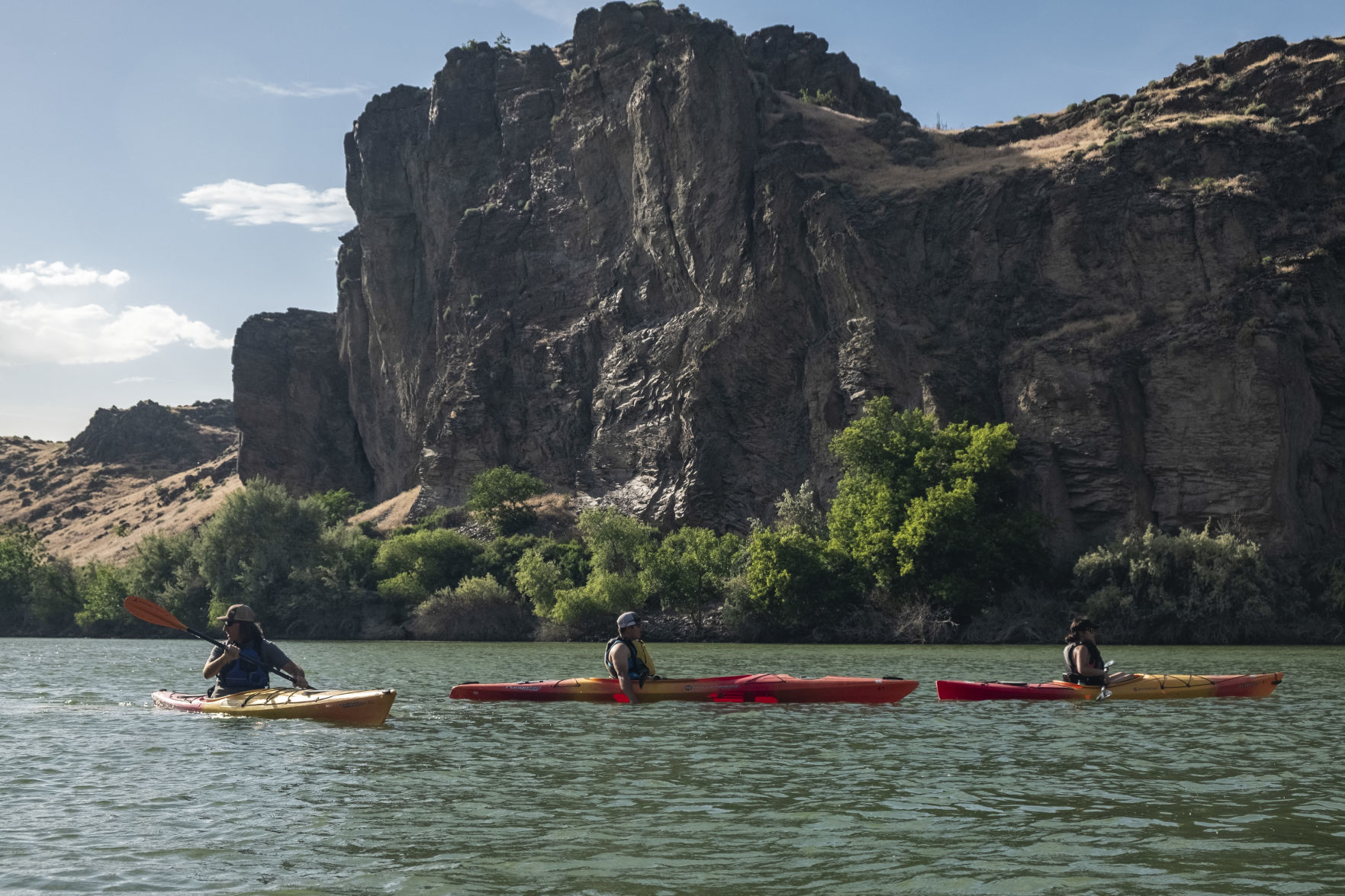 Sunset Paddle on the Snake River